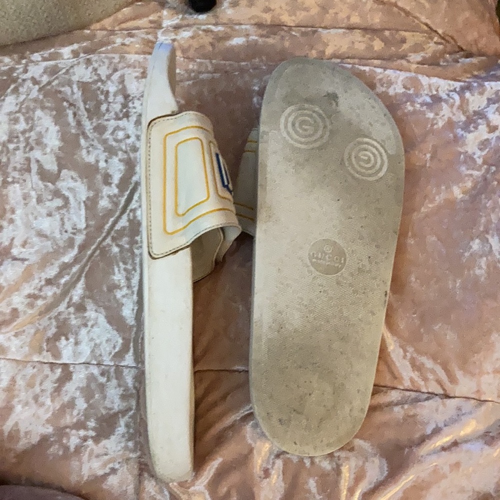 Vintage Gucci slides unisex women’s 9 mens 11 - Picture 9 of 9
